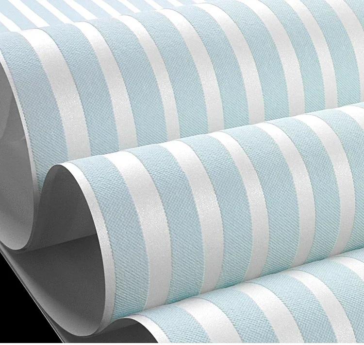Modern Vertical Stripe Wallpaper Pink Blue Striped Living Room Decor TV Wallpapers 3d Elegant Home Decoration Wall Papers