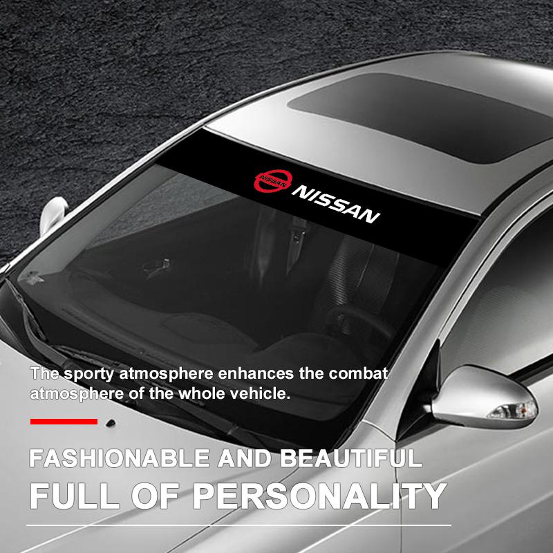 1 buc. Emblema Parbriz Față Auto Autocolante 3D Decorative Față și Spate Pentru Nissan Nismo Qashqai Teana X Trail T32 T31 Tiida Juke