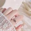 Fashion Ladies Love Heart Hollow Out Open Adjustable Rings Jewelry