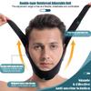 Breathable AntiSnoring Chin Straps Adjustable Design To Prevent Mouth Breathing for 21.65-23.62in Head Circumference