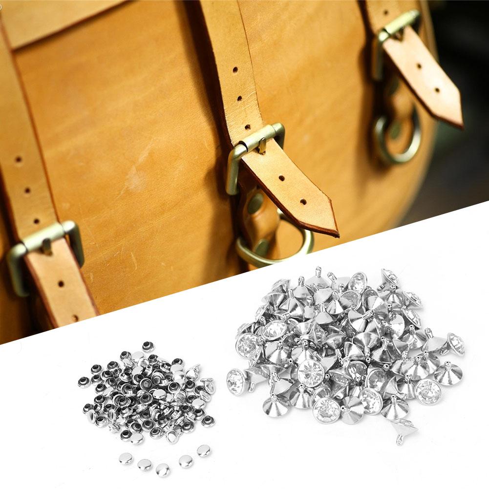 Cloth   Inlay   Rivets 12mm Spots Studs   for   Leather Craft Decoration(Gold)