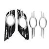 2PCS Front Fog Light Grille Cover Trim 2118850922 Replacement for E320 E350 E550 2007?2009