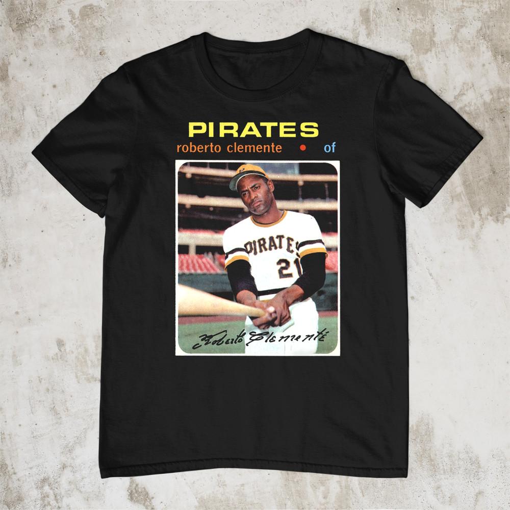 

Roberto Clemente Men T-shirt Black Unisex S to 5XL JJ5073 Unisex T-Shirt L