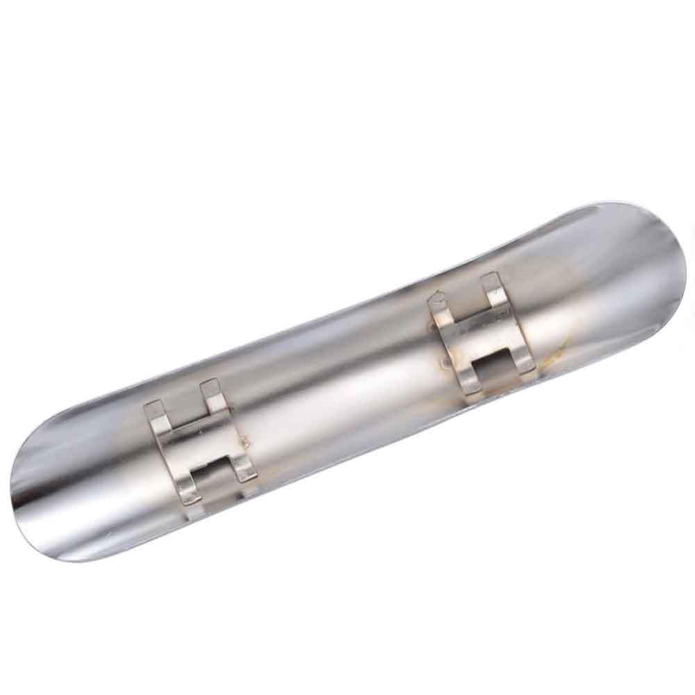 Black /Chrome Motorcycle Exhaust Muffler Pipe Heat Shield Cover for Harley Custom Chopper Cruiser Honda