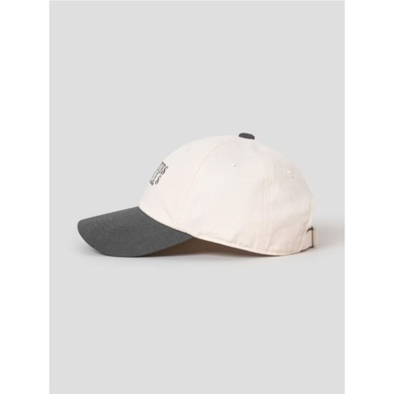 8seconds Color Block Logo Ball Cap Ivory (19578BWY50)