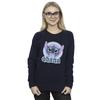 Disney Womens/Ladies Lilo And Stitch Ohana Circle Sweatshirt