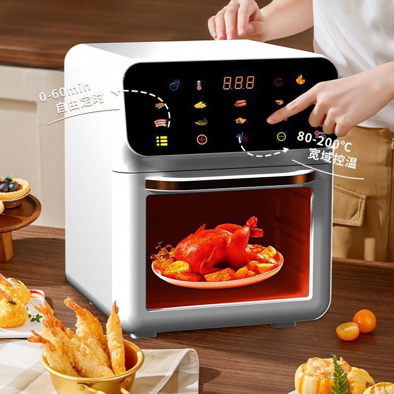 Smart Large-Capacity Multifunctional Air Fryer Oven with Low-Fat Technology - EU/US/UK Standards