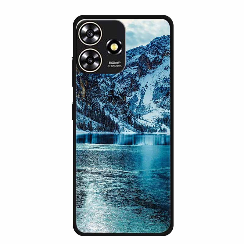 Für ZTE Blade V50 DESIGN 4G Hülle Original Weiches Silikon TPU Handyhüllen Rückseite für ZTE V50 Design 4G Mode Planet Coque
