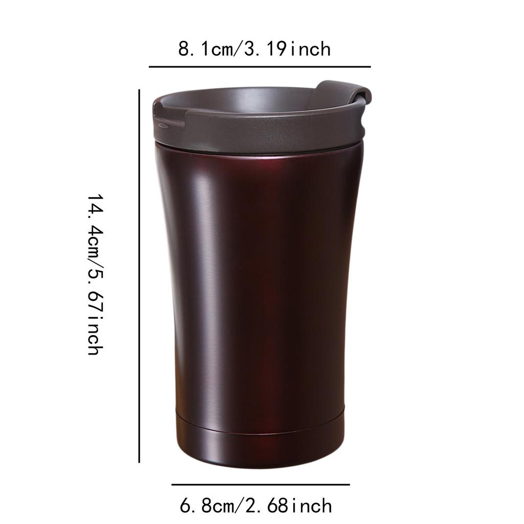 300ml Travel Drinkware Stainless Steel Tumbler for Fitness and Hiking Use