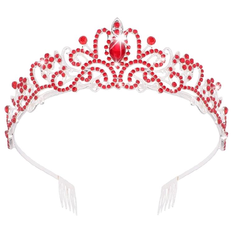 Rhinestones Tiaras For Women Beautiful Crowns With Comb Hair Accessories For Bridal Showers And Elegant Occasion
