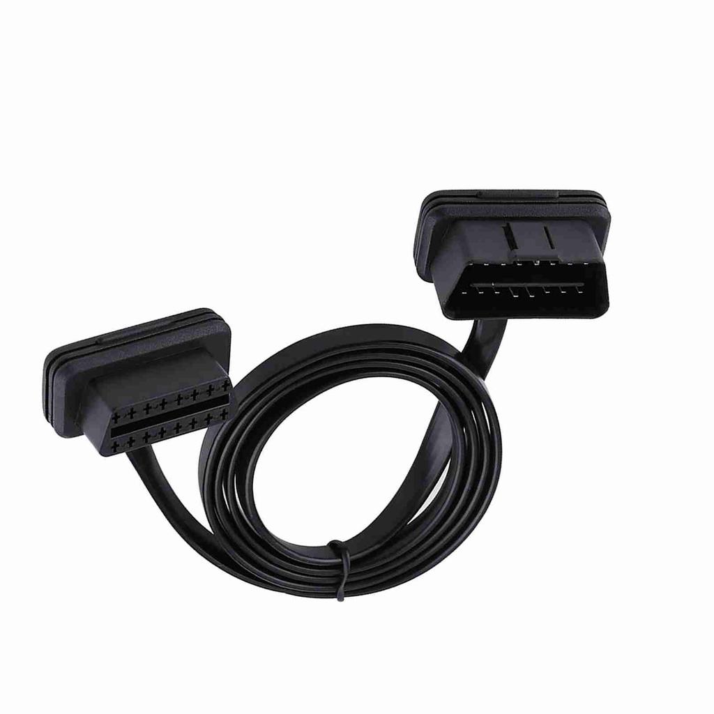 Auto Auto 16 Pin Stecker auf Buchse OBD2 Verlängerungskabel Diagnoseadapter 100cm39inch Länge