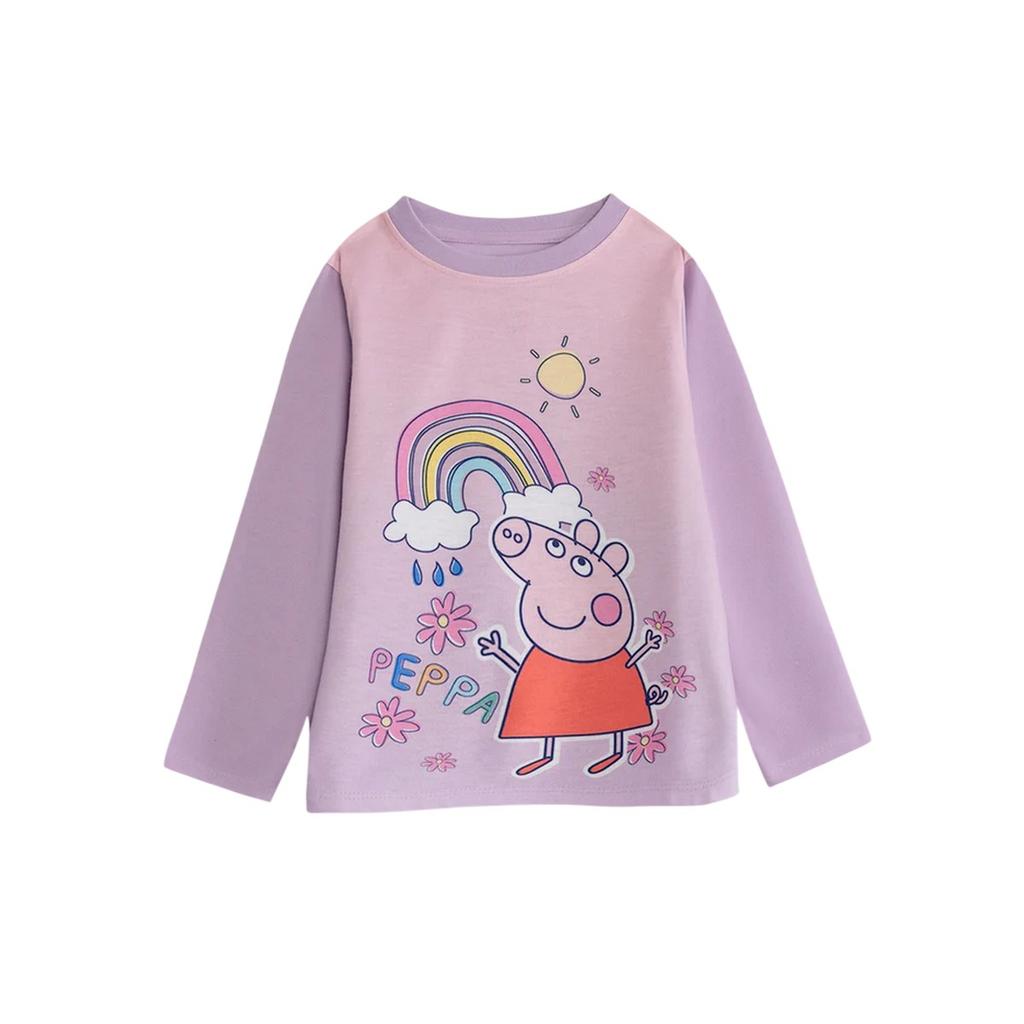 Peppa Pig Girls Character Long-Sleeved Long Pyjama Set (Pack of 2)
