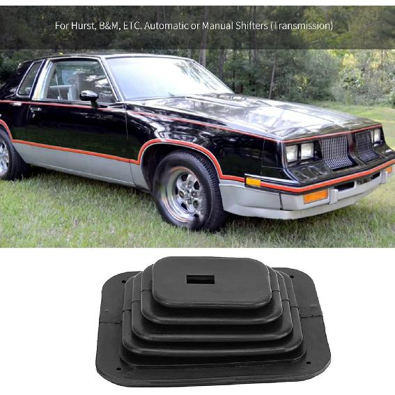Gear Shift Boot, Auto Soft Knob Boot, For Hurst, BM, ETC. GM350