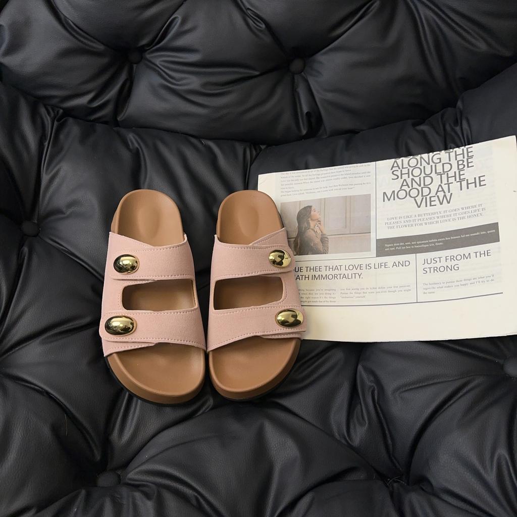 Fashion Shoes for Women Hot Sale Open Toe Women's Slippers Summer Rome Solid Outdoor Casual Flat Comfortable Slippers Zapatos De Mujer