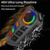 RGB Light Helmet Bluetooth Headset IP65 Waterproof Helmet Headset  Motorcycle Riding