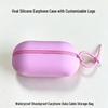 Silicone Macaron Zipper Coin and Cable Bag with Custom Logo In Various Styles