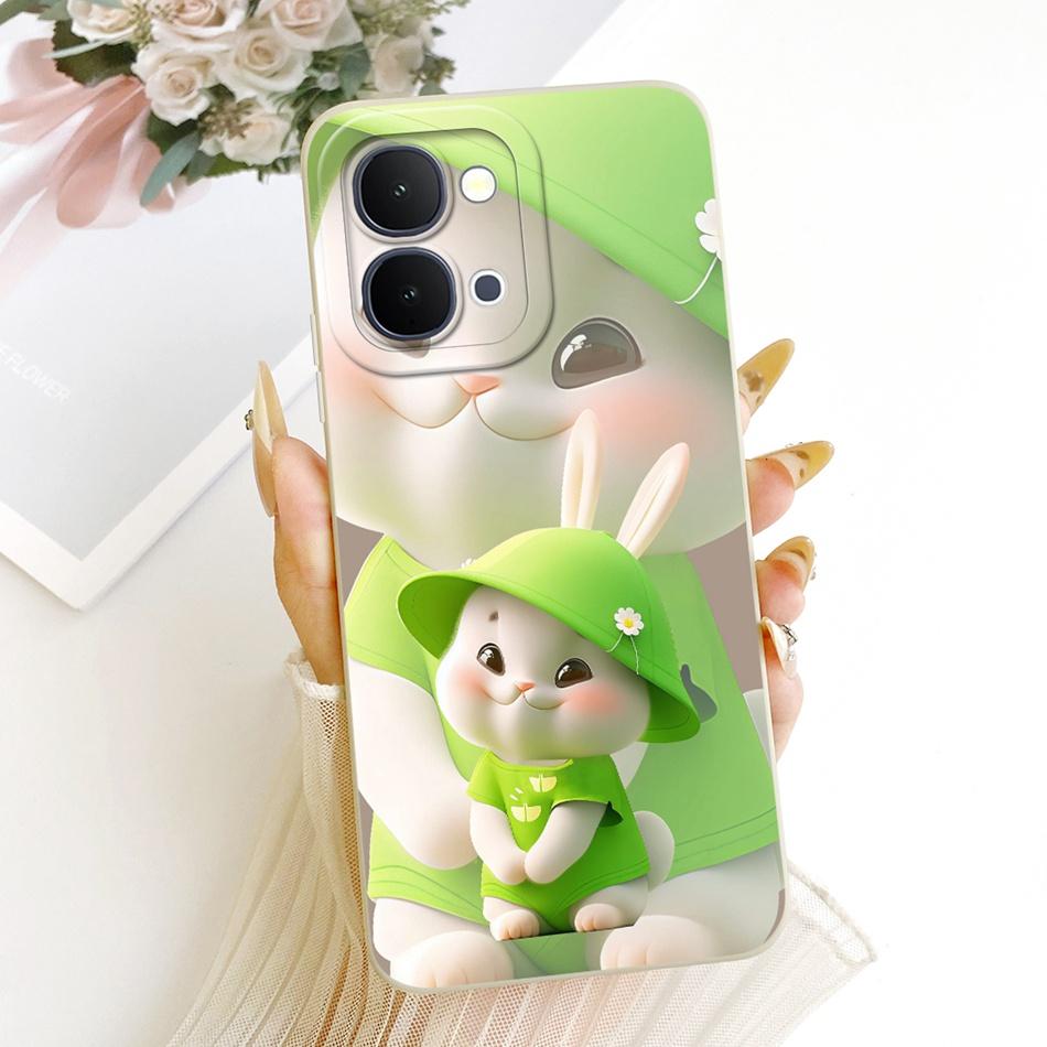 For Vivo Y31d Y51 Pro Y500i Cute Cat Flower Cartoon Phone Case For Vivo Y31D Y51Pro Y500i Soft Silicone Covers Bumpers