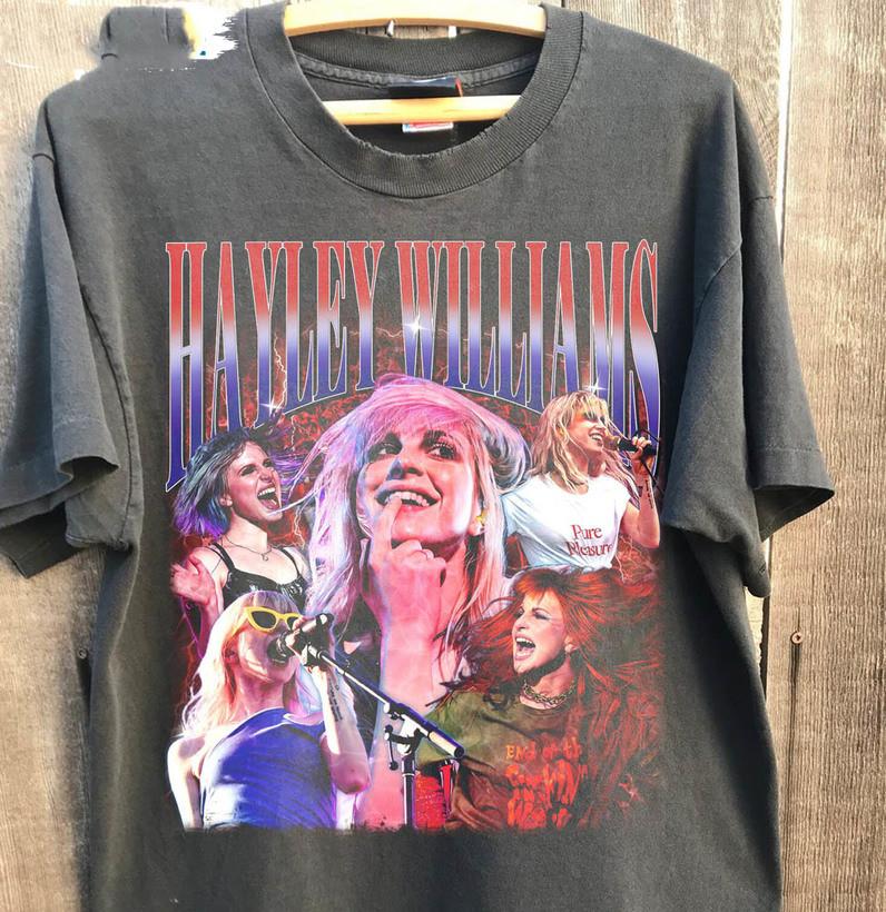 Hayley Williams Vintage TSHIRT Cotton Classic Unisex Tee All Sizes S334 Unisex T-Shirt M