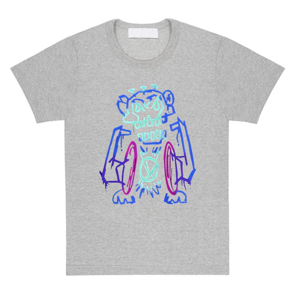 Game Jinx Arcane Tshirts Short Sleeve Summer Oneck Teeshirt Graphic Printing Clothes Hip Hop Streetwear Unisex Cotton Soft Tee