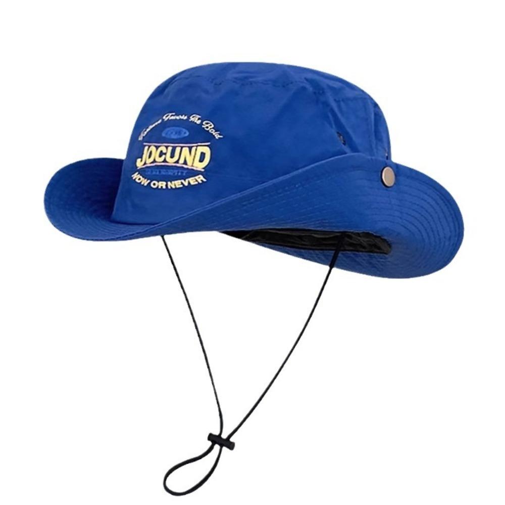 Waterproof Folding Bucket Hat Quick-dry Portable Hiking Cap Fashion Mesh Fisherman's Hat  Travel