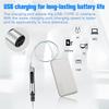 1/3 Geschwindigkeit Akku Mini Elektrischer Schleifer Bohrer Gravur Schnitzstift Polierer Rotationswerkzeuge DIY Set USB