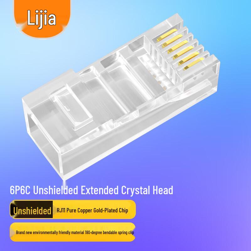 

Lijia RJ Telephone Line Connectors 10-pack