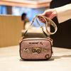 BEIBAOBAO 2026 New Fashion Popular Women's Messenger Bags Cute Sweet Cartoon Bear Small Square Bags Casual Simple Lightweight Underarm Bags for Female
