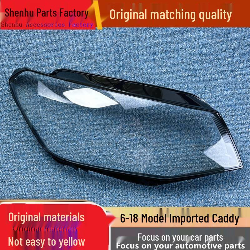

Compatible Headlight Cover for 2016-2018 Volkswagen Caddy: Transparent Front Lamp Shell Standard Driver s Side without Seal
