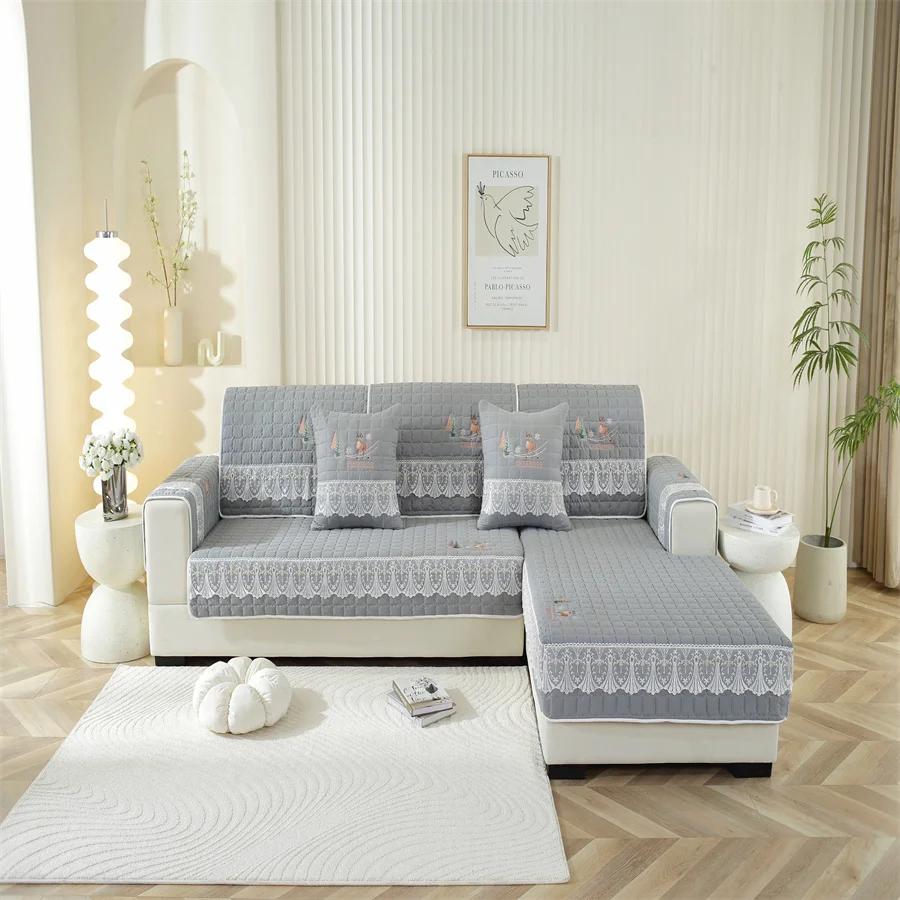 

Подушка для дивана Зимний чехол для дивана Универсальный чехол для дивана Полотенце для дивана Простая нескользящая кожа 70x70