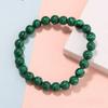 New Personality Simple Green and Black Stone Beaded Couple Bracelet for Women Men Bohemia Trendy Parry Bangle Friendship Gift