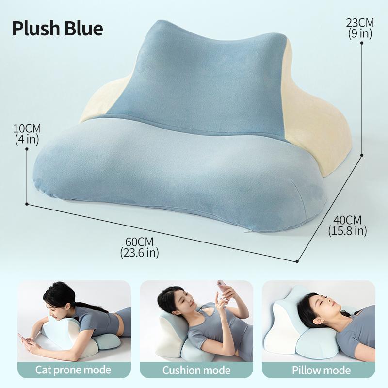 Auf dem Bett liegendes Schlafkissen Auf dem Bett liegendes Artefakt Multifunktionales Liegekissen in Bauchlage Liegekissen Liegen Schlafkissen