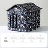 Cat House for Outdoor Cats Homeless Pet Tent Waterproof Stray Shelter Kitten