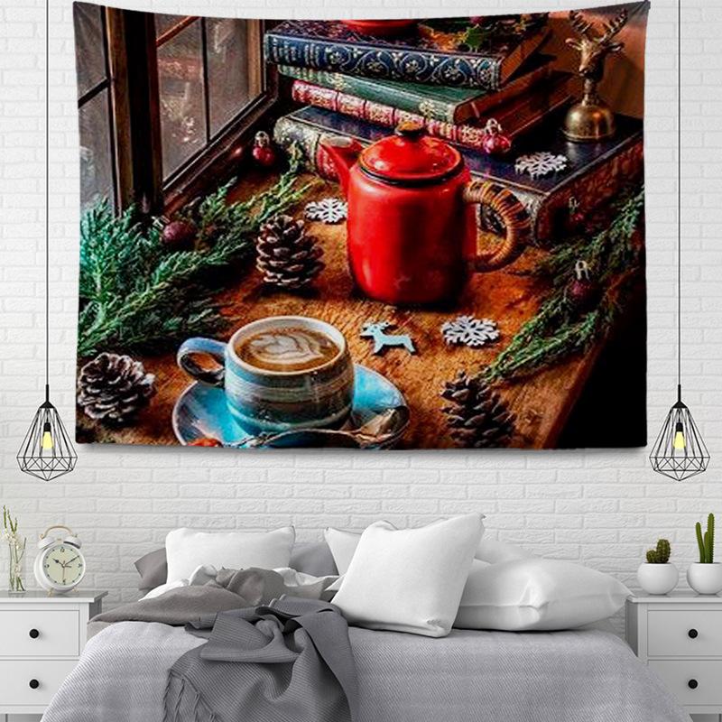 Weihnachtsserie zum Aufhängen, Stoffteppich