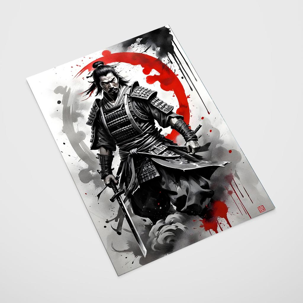 Poster Samurai Balance