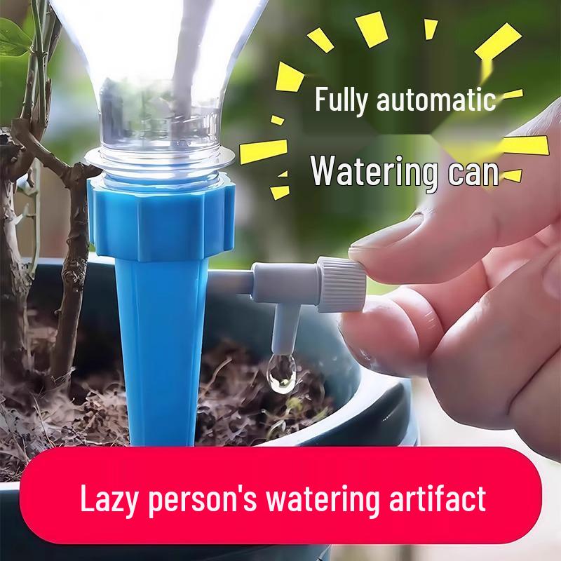 Automatic Adjustable Drip Irrigation Device for Indoor and Outdoor Plants