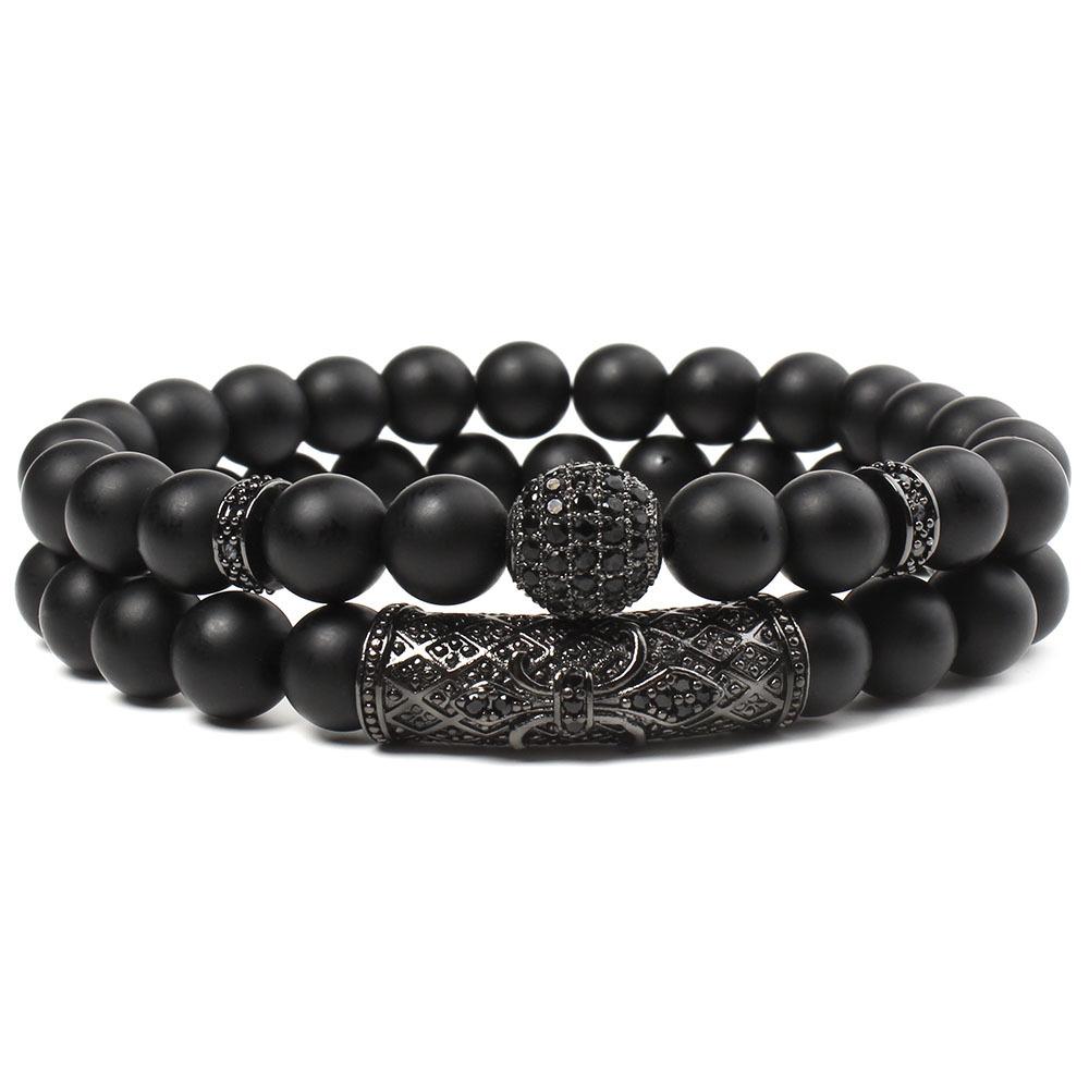JYL TS Bracelet Unique  Copper Bead Style Combines Individuality And Durability Black