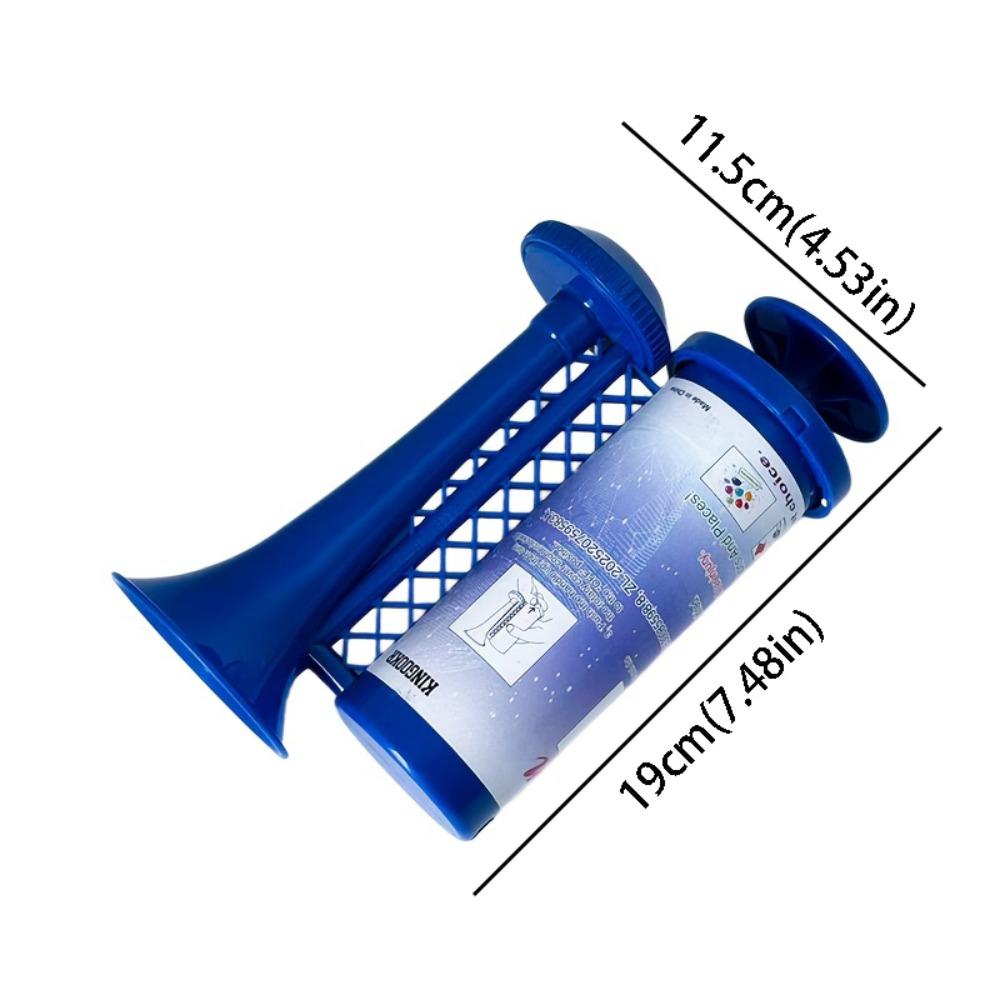 Removable Air Pump Horn Reusable Warning Air Horn Portable Air Horn  Celebration Favors синий