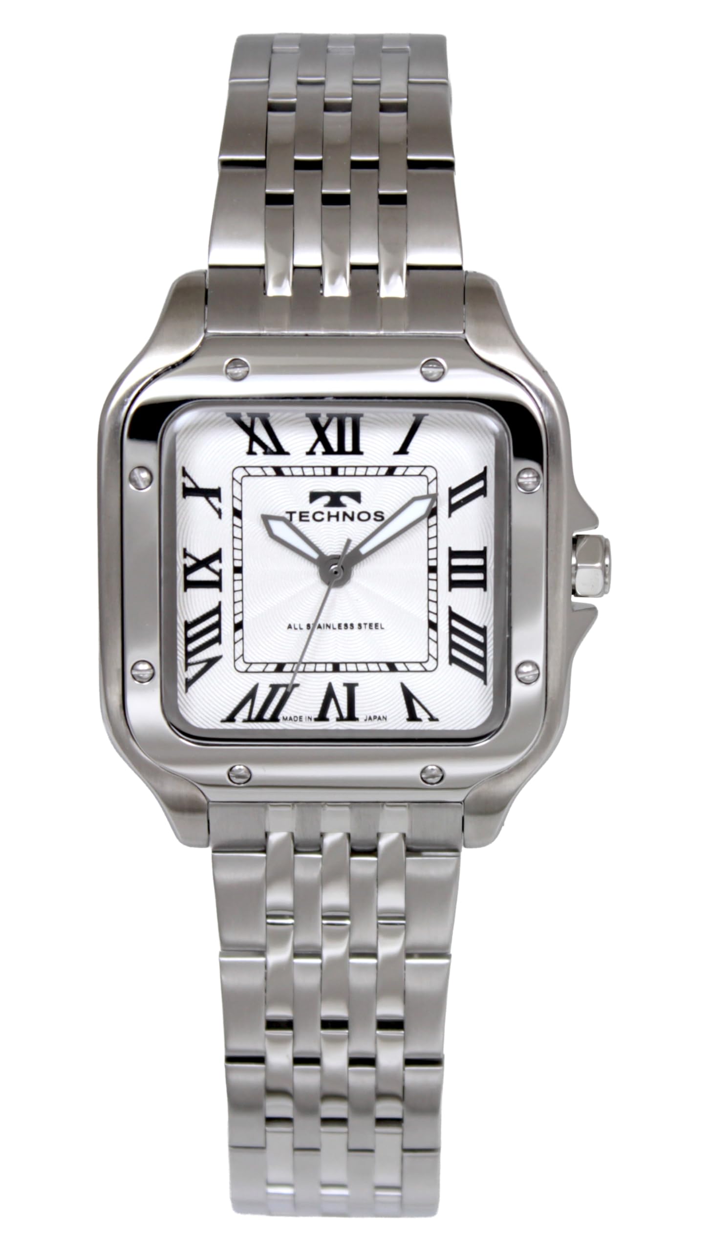 Часы TECHNOS Модель к 100-летию Сделано в Японии T9C38SS [TECHNOS]