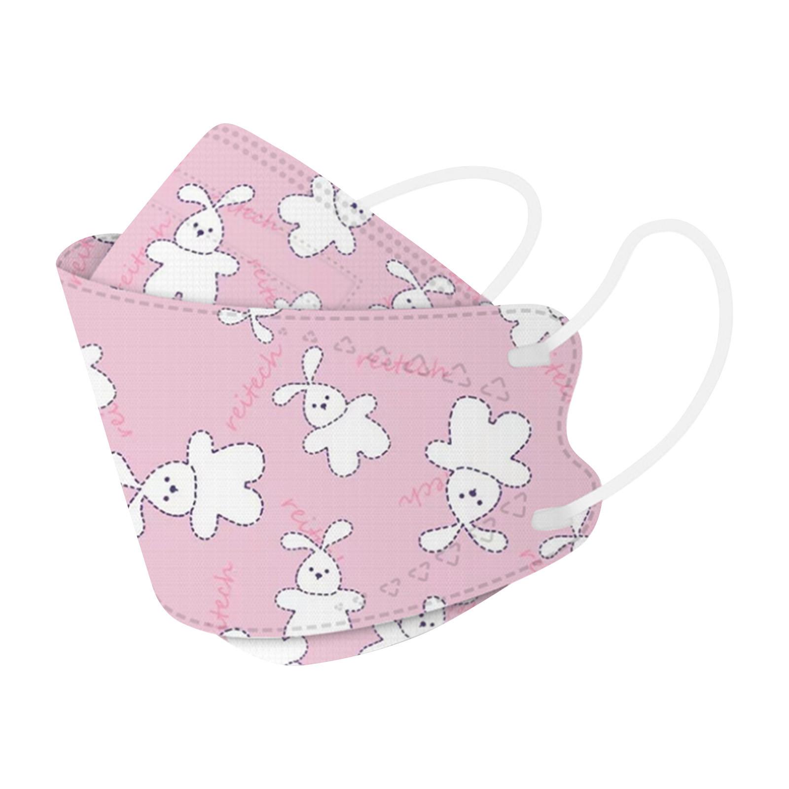 

Детская одноразовая маска из спанлейса с принтом, 10 шт. M разноцветный