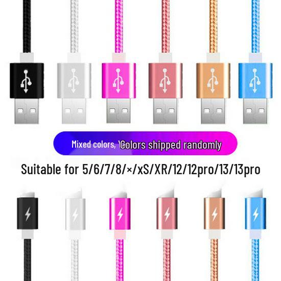Braided Type-C Fast Charging Nylon Cable for Android - Durable and Tangle-Free