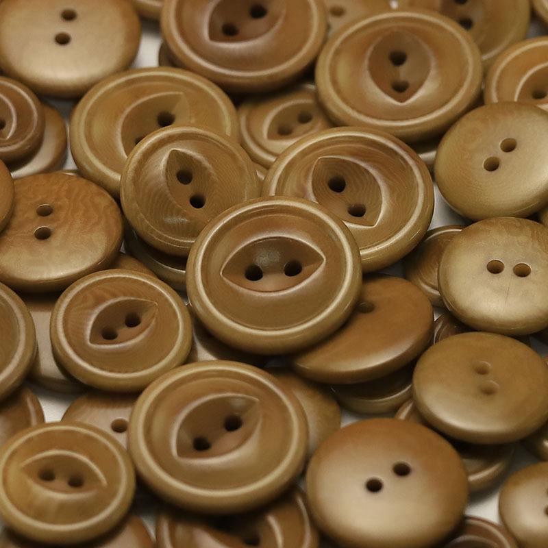5Pcs Two-Eye Fruit Material Button Knitted Cardigan Sweater Jacket Button Suit Coat Clothing Decorative Button