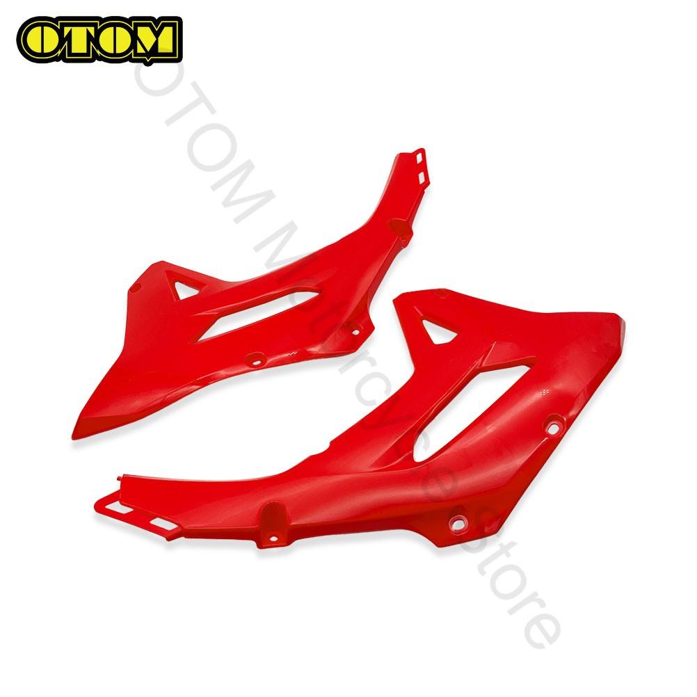 For HONDA 2021-2024 Motorcycle Fuel Tank Guard Body Fairing Mudguard Shrouds Plastic Cover Panel CRF250RX CRF300RX CRF450RX Bike