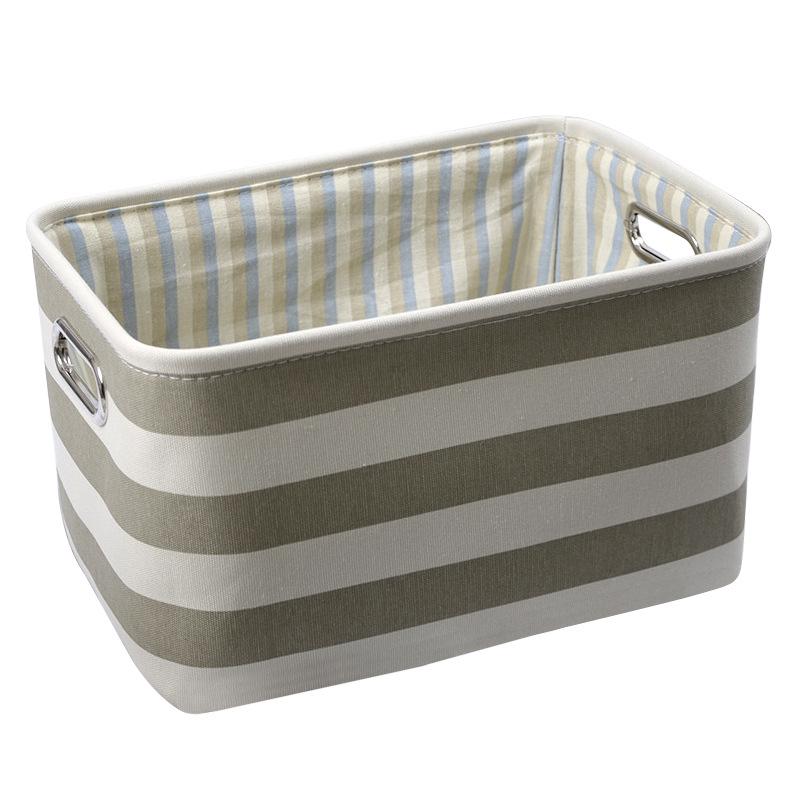 Simple Modern Canvas Desktop Storage Basket