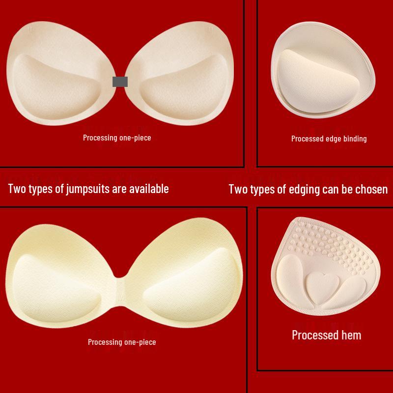 4cm/6cm Bra Chest Pad Inserts for Sports Bras