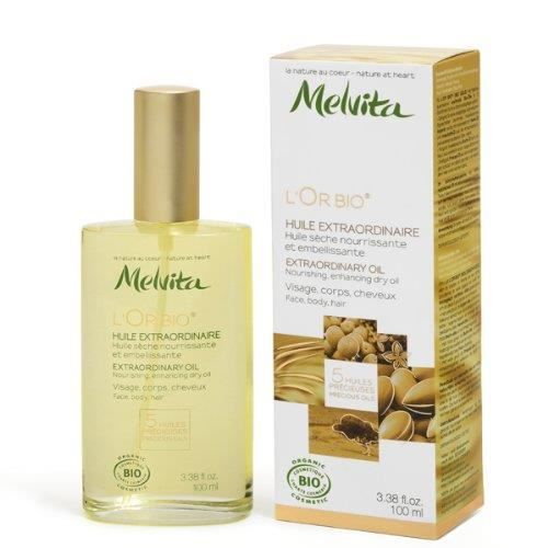 Huile - MELVITA - LOr Bio - 100ml - Sans parabène - Nourrissante et hydratante