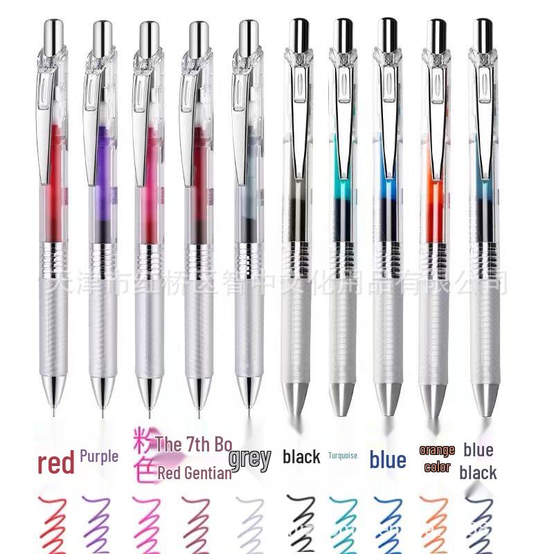 

Pentel Paiton BLN75TL 0.5мм Набор цветных прозрачных быстросохнущих ручек Ink Blue Refill [XLRN5TL-CA]