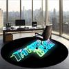 Tampa Bay Rays (29) Round Office Rug Decorative Floor Rug for Office Bedroom Living Room and Home Space