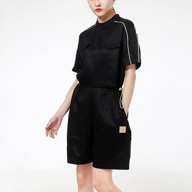 Puma Running Training Fitness Sports Leisure Jumpsuit Women jumpsuit Black 533728-01