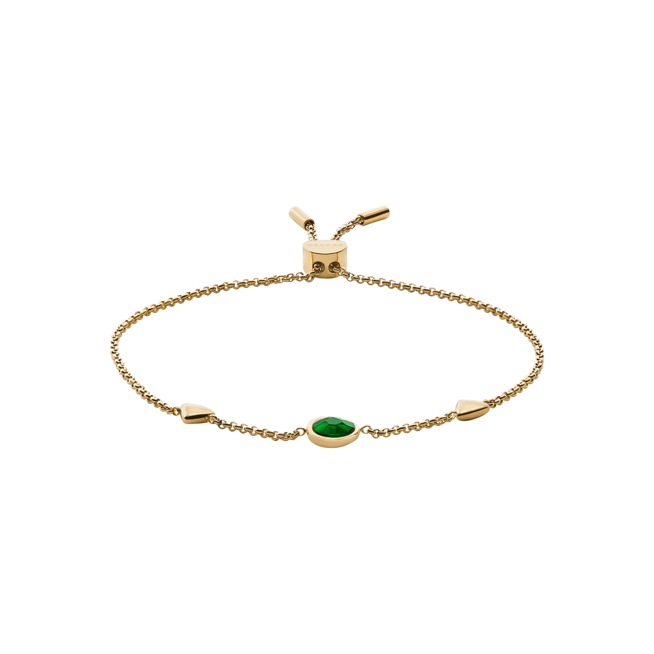 

SOFIE SEA GLASS золотистый оттенок нержавеющей стали Station SKJ1859710 [Skagen] женский браслет, золотой