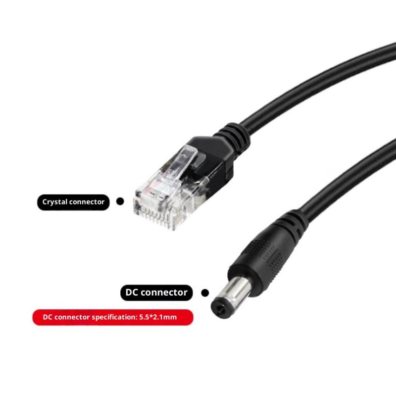 48V To 12V IEEE 802.3af Output Power Over Ethernet Splitter Adapter Security System POE Splitter DIY Accessories
